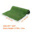 Tapis artificiel pour animaux de compagnie 3,28 pi * 32,8 pi, grand gazon extérieur avec trous de drainage, gazon de structure 3 pi 32 pi, utilisation de tapis pour chien professionnel sur la terrasse, rembourrage en polypropylène