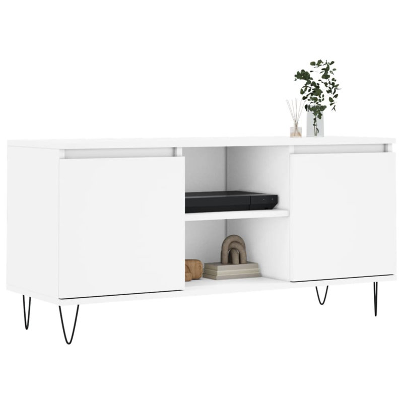 Alyssandra TV Stand for TVs up to 43", White
