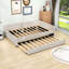 Lit de jour rembourré avec port USB et lit gigogne simple-901498941