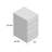 15'' Wide 3 -Drawer Mobile Steel File Cabinet-1850976804