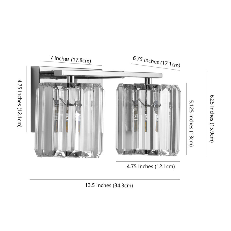 Caydin 2 - Light Dimmable Vanity Light