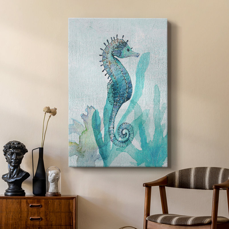 Hippocampe I - galerie sur mesure, H 36 po x l 24 po