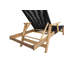 Maurice 200cm Long Reclining Acacia Single Chaise