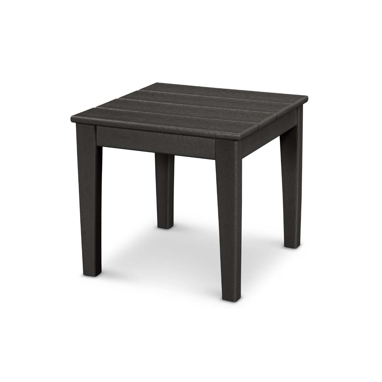 POLYWOOD Newport 18" End Table, Black