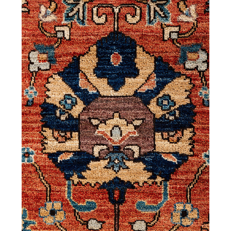 Serapi One-of-a-Kind 9'1" x 11'11" Hand Knotted Area Rug