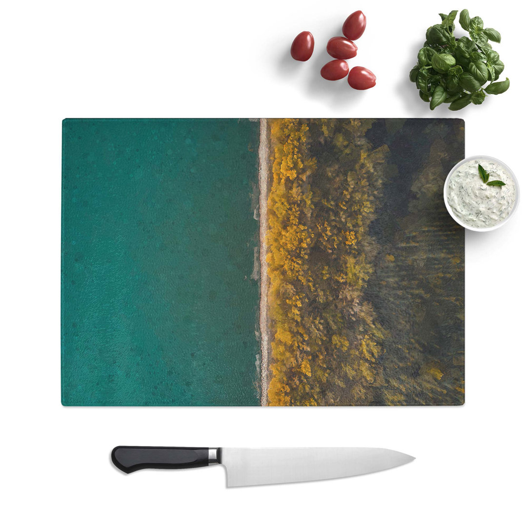 Glass Forest by The River Chopping Board