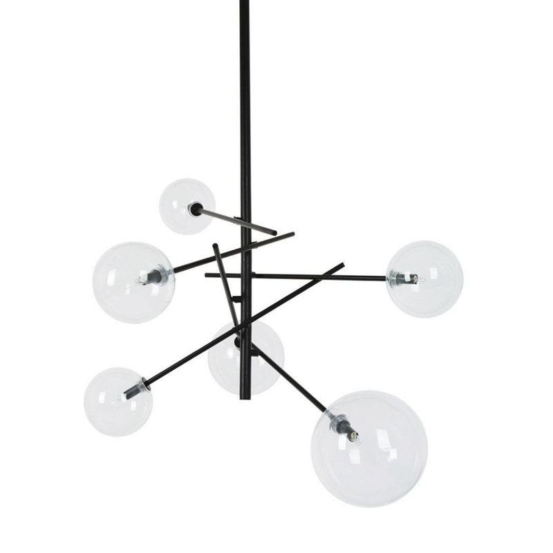 Jacobs 6 - Light Black Unique/Statement Pendant