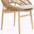 Wicker Papasan Style Outdoor Dining Chair