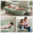 Serta 69" Upholstered Tufted Sofa Bed Convertible Futon -231208400