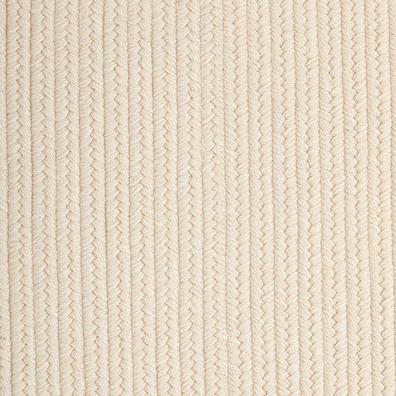 Tapis ovale naturel tressé à la main Almer 7 pi x 9 pi Almer