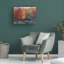 Art mural sur toile tendue - David Swanagin «Creekside Mill», art mural pour salon, chambre à coucher ou bureau - 14 x 19