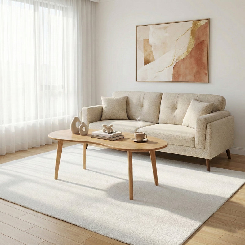 Rune Wooden Coffee Table, Oak