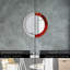 Huldar Glass Flat Wall Mirror