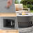 Outdoor Round Steel Fire Pit Table-689993479
