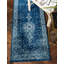 Tapis bleu marine Rizo Pat-441101226