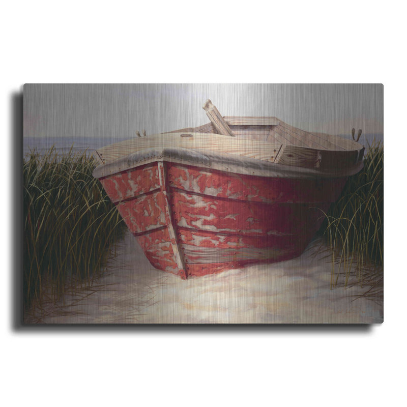 «Red Boat» par Karl Soderlund, H 16 po x l 24 po