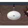 19"X16" White Ceramic Oval Undermount Bathroom Sink With Overflow