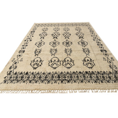 9x12 Pinson Ivory Rug