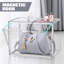 Boîte à chaussures en acrylique avec sac à main transparent