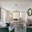 Lustre rond en cristal Modern Luxury