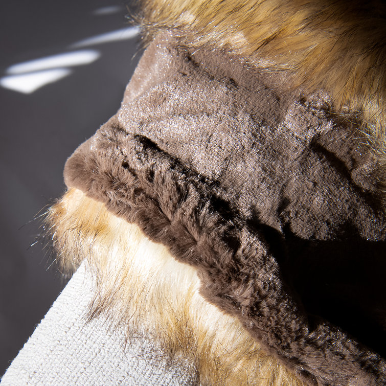 Wild mannered faux fur blanket hotsell