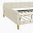 Upholstered Daybed with 4 Support Legs-1658182045-1658182040