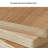 Multilayer solid wood stainless steel coffee table-105550726