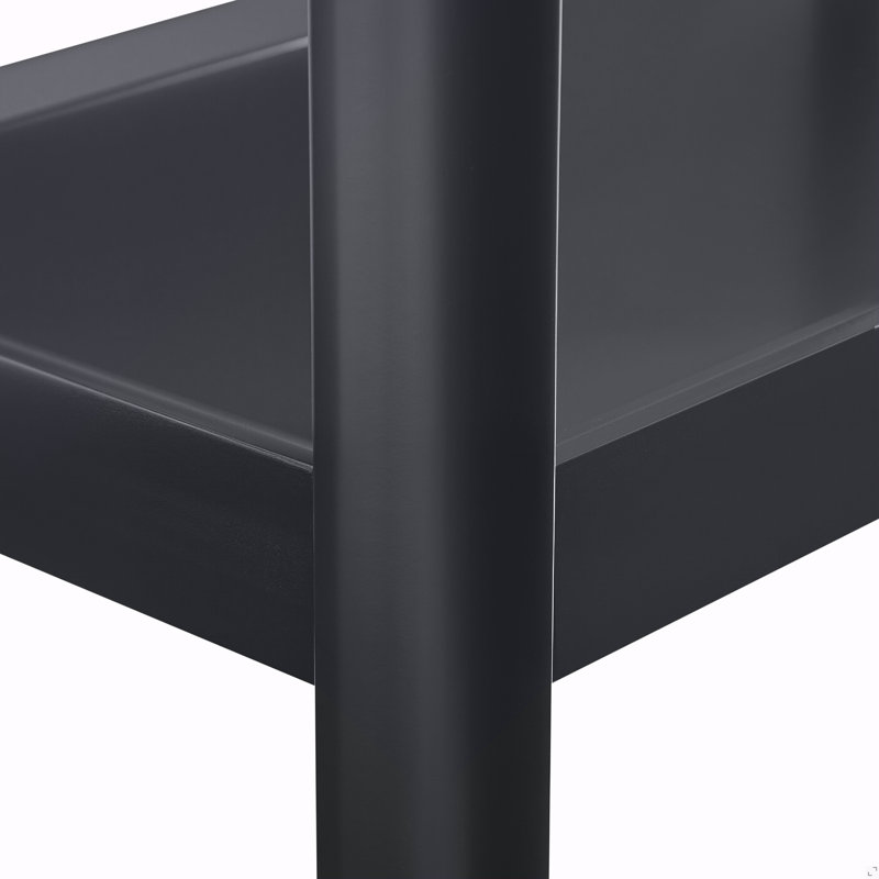Table de chevet Yonda, Noir