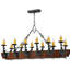 Rustic Lodge 15 - Light Chandelier