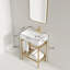 Meuble-lavabo 24 po avec lavabo en céramique-589593448