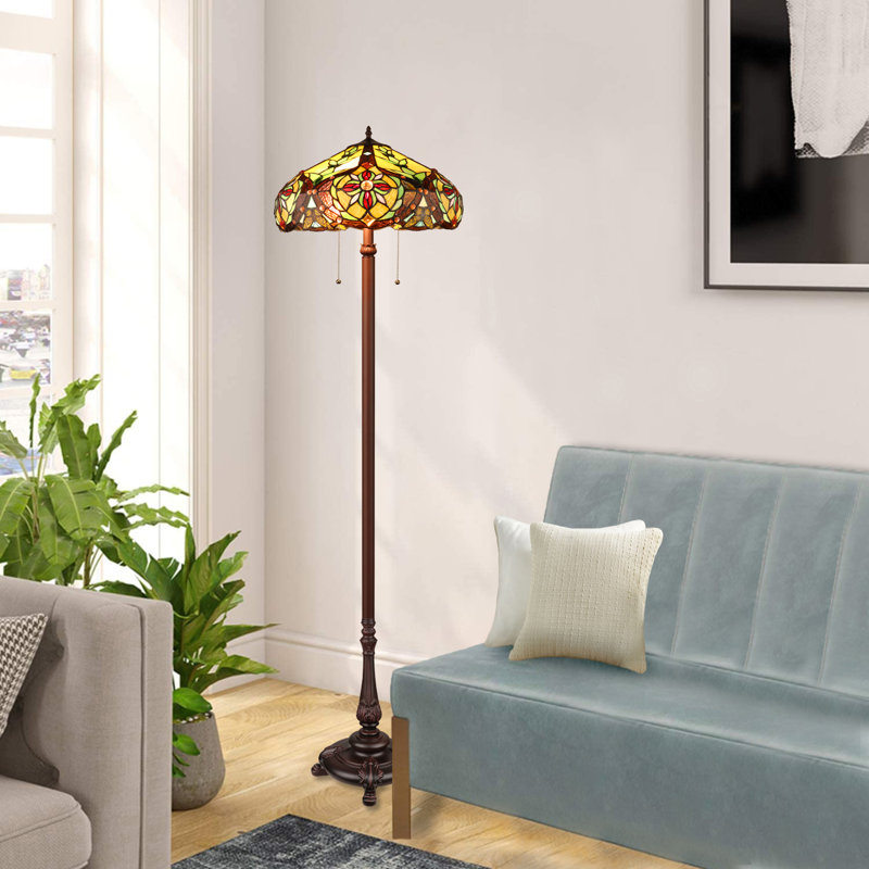 Lampe sur pied traditionnelle 65,5 po Ambrosane