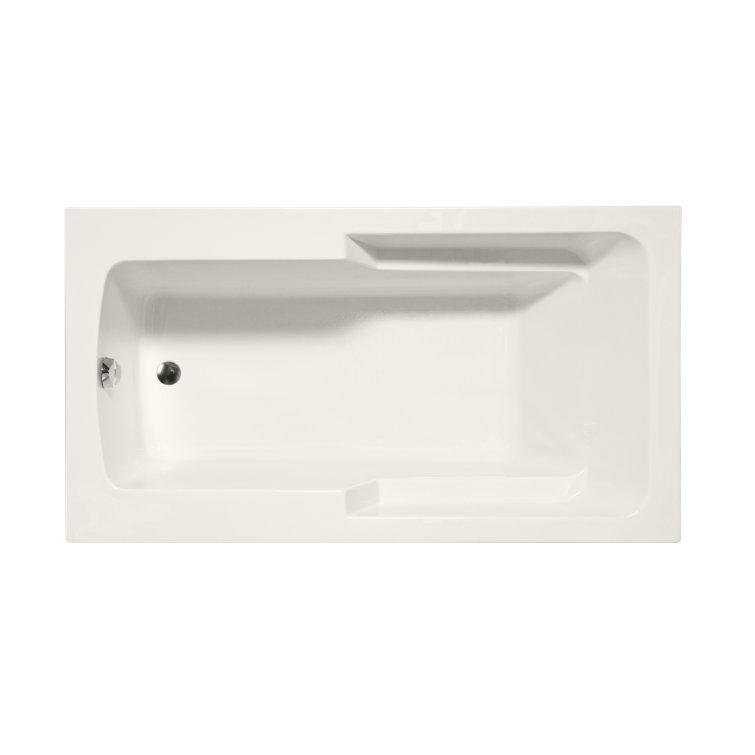 Coronado 66" x 42" Drop In Combination Acrylic Bathtub with Heater