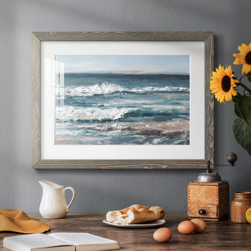 Ocean Breakers I, Gris, H 26 po x l 38 po