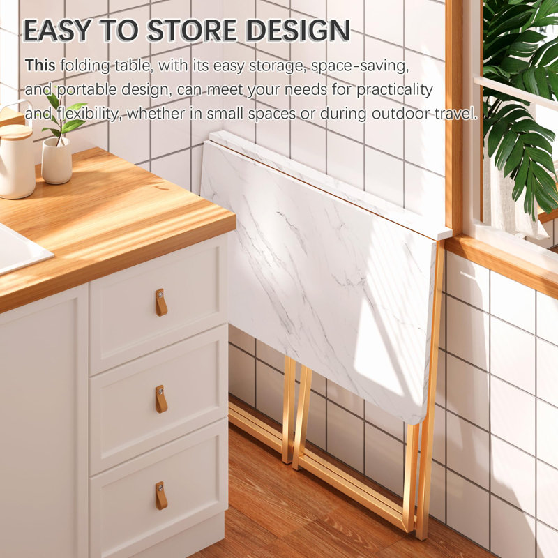 31.5” Small Folding Table