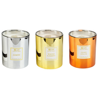 METALLIC GLAMOUR Scented Jar Candle