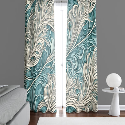 Semi Sheer Curtain Pair
