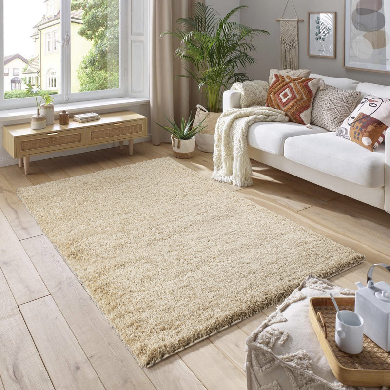 Rectangle Area Rug, Light Beige, Rectangle 60 x 110 cm
