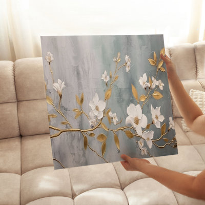"Floral" Les Fleurs, reproduction d'art moderne sans cadre