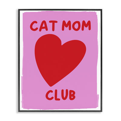  Art de giclée «Cat Mom» par House of Lulu
