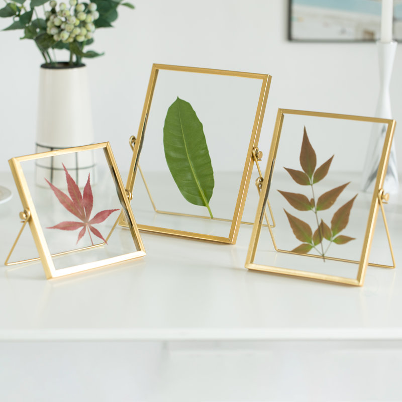 Baeten Metal Matte Picture Frame, 4" x 6", Gold