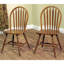 Chaise d'appoint à dossier Windsor en bois massif Tolman-352745930
