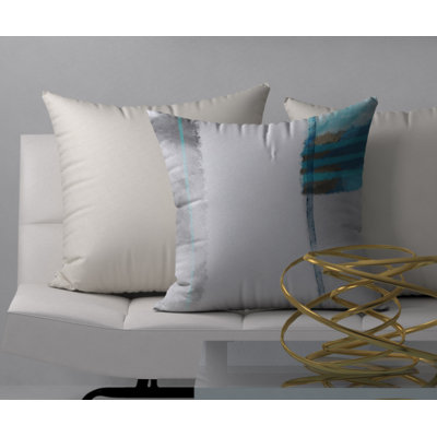 Abstract Throw Pillow