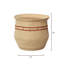 Silkworm Handmade Seagrass Metal General Basket
