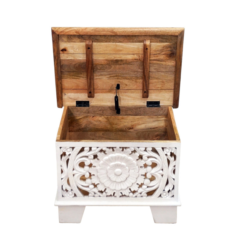 Table de bout en bois massif Fittleton