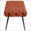 Banc rembourré et capitonné-12366773