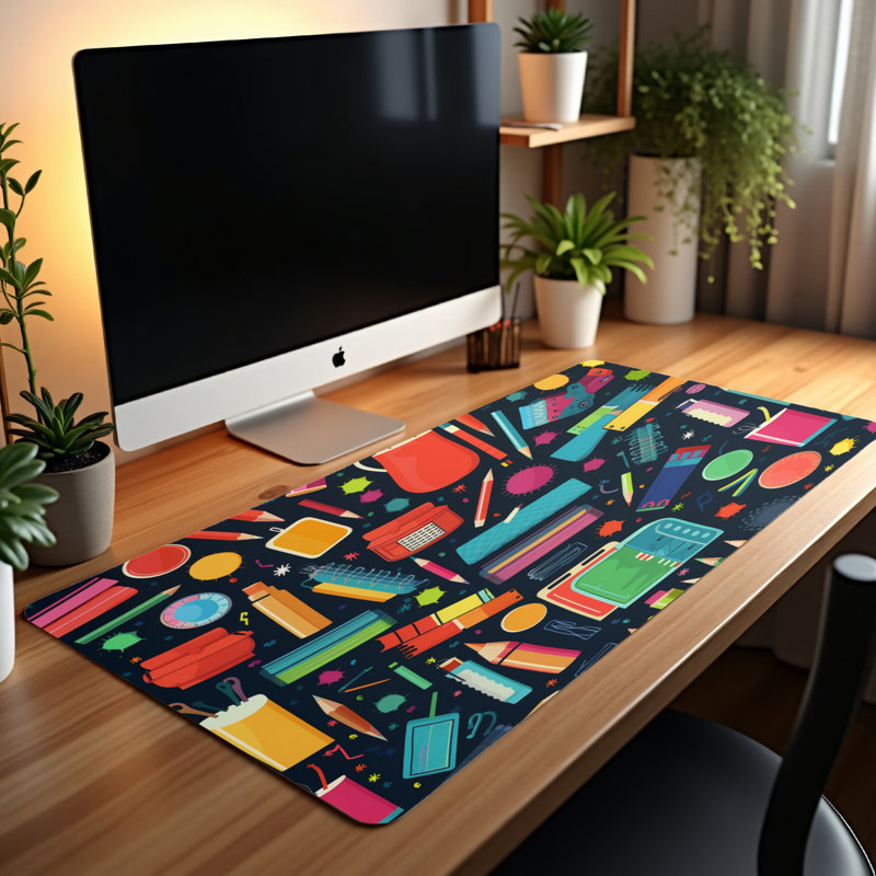 Polyester Desk Pad, 23.6x13.8