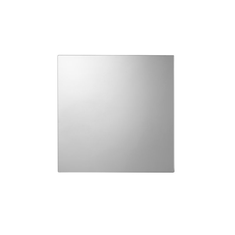 Fife 450mm W 450mm H Surface Frameless Medicine Cabinet Mirror 1 Fixed