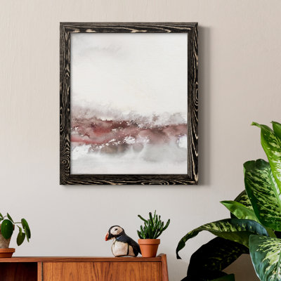 Soft Waves II - Peinture sur toile encadrée