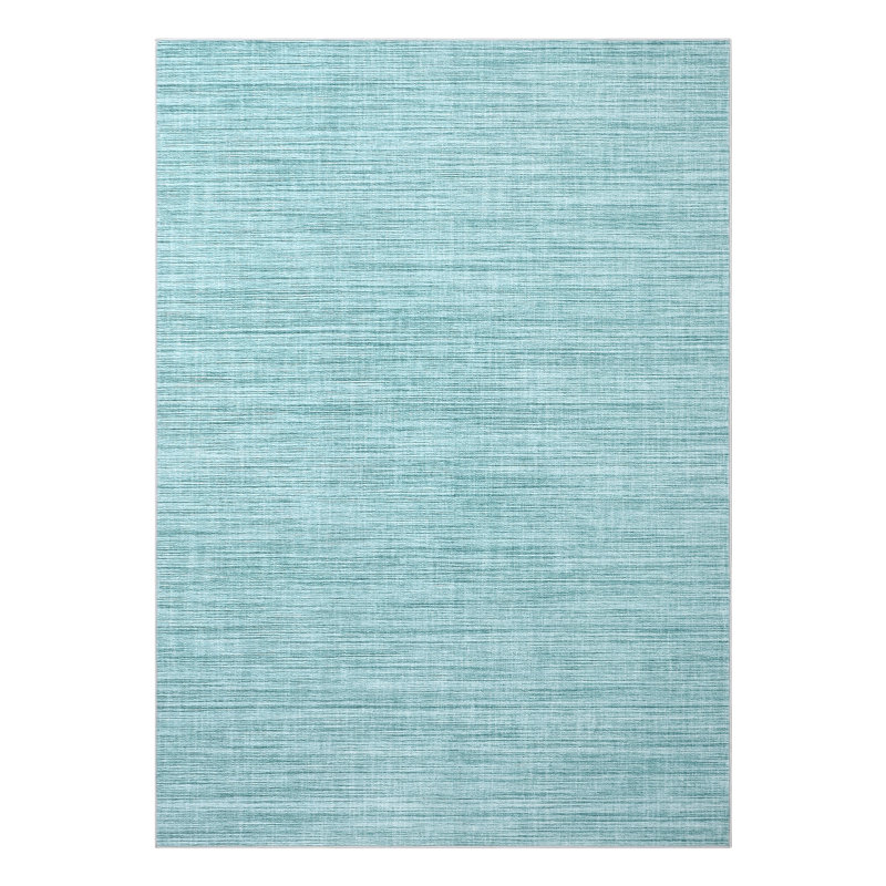 Machine Washable Area Rug with Non Slip TPR Backing, Minimalist Plain Carpet for Living Room Modern Solid Color Dining Room Throw Carpet