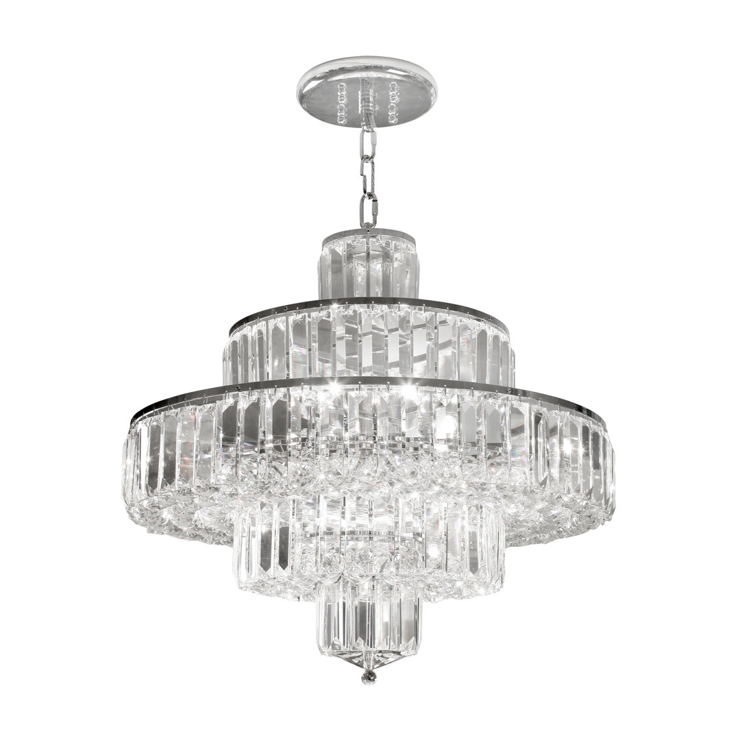 Jazmyn 16 - Light Crystal LED Chandelier